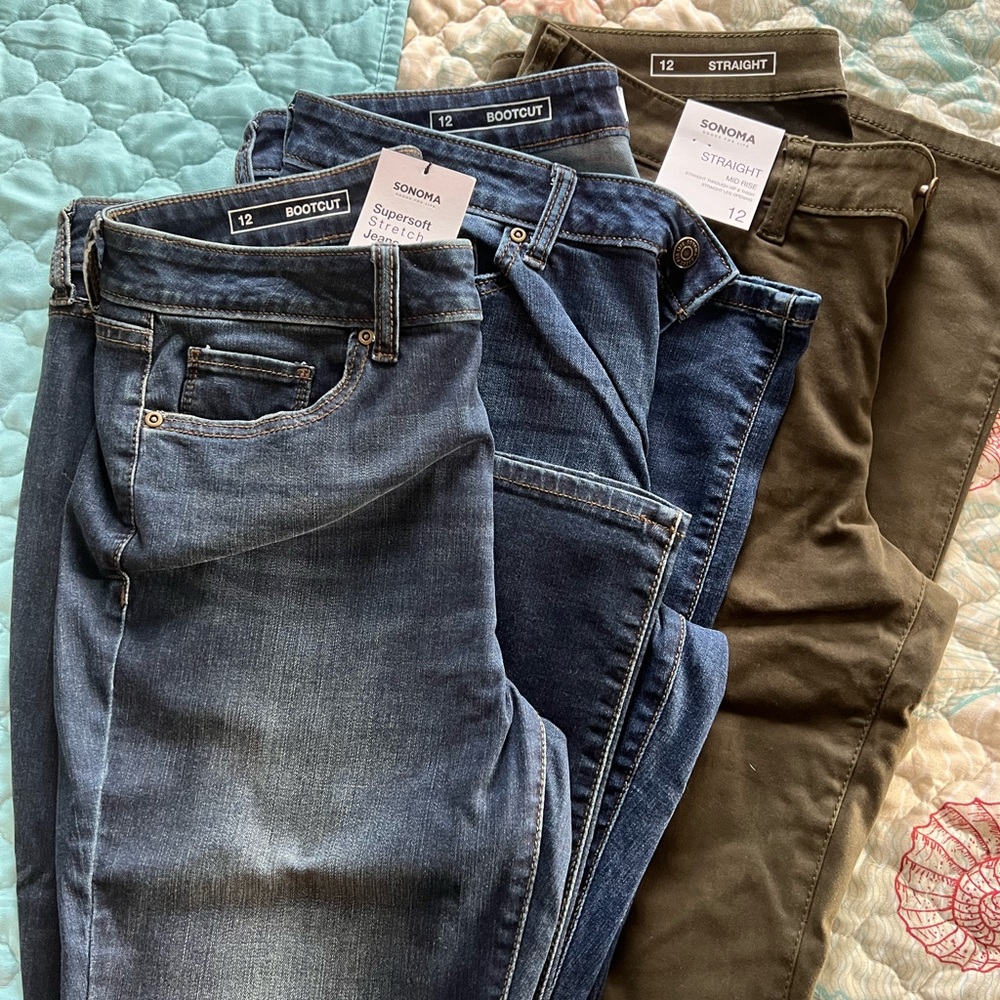 Sonoma size 12 Jean pants